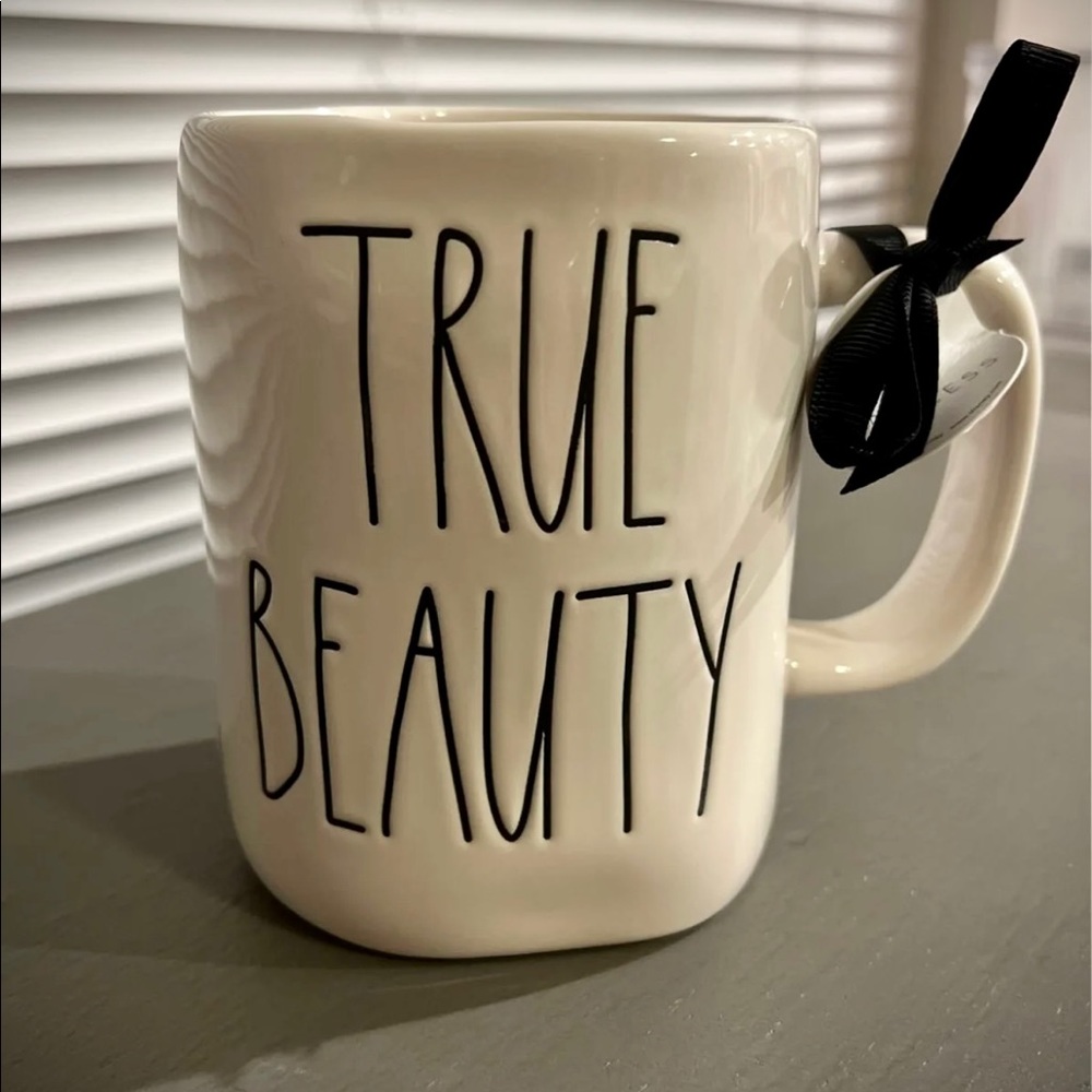 Rae Dunn beauty and the beast mug